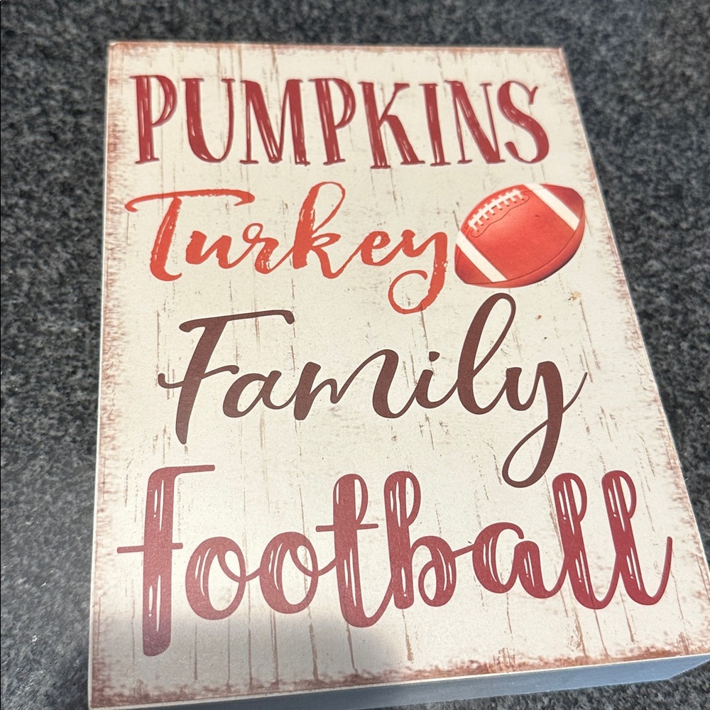 Festive Fall Sign for Home - Picture 5 of 5